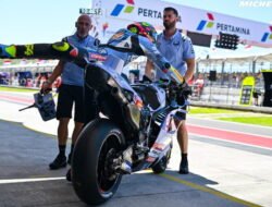 Aldeguer ‘Ngamuk’ di Mandalika! Podium Manis yang Terselip Luka Tikungan Terakhir