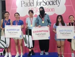 Heboh di Padel for Society: Her Edition, Para Juara Adu Skill