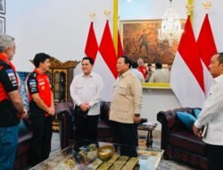 Istana Kedatangan ‘The Baby Alien’, Prabowo dan Erick Menjamu Hangat