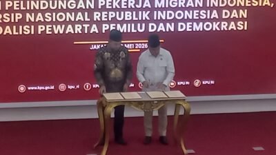 KPU–Kementerian P2MI Perpanjang MoU, Perkuat Perlindungan Hak Pilih Pekerja Migran