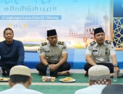 Takbir Berkumandang Hadirkan Momen Kebersamaan di Lapas Kelas 2B Cibinong