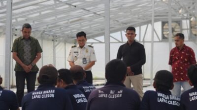 Lapas Cilegon Sulap Lahan Terbatas Jadi Kebun Produktif