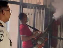 Lapas Serang Fogging DBD dan Hantavirus di Seluruh Area Hunian