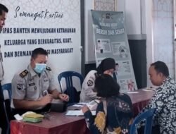 Keluarga Warga Binaan Lapas Cilegon Dapat Pengobatan Gratis