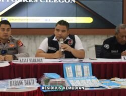 Polisi Sita Ribuan Paket Sabu dan Ekstasi, 21 Tersangka Ditangkap