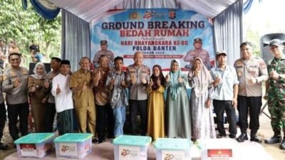 Hadiah dari Polda Banten, Make Over Rumah Warga
