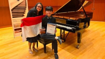Pianis Muda Asal Indonesia Sabet Juara 2 Dunia di Kansas Lewat Rapsodia Nusantara